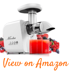 Mooka Slow Masticating Juicer for Leafy Greens