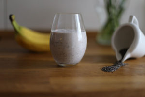 Banana Peanut Butter Hemp Smoothie