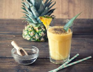 Pineapple Greek Yogurt Smoothie