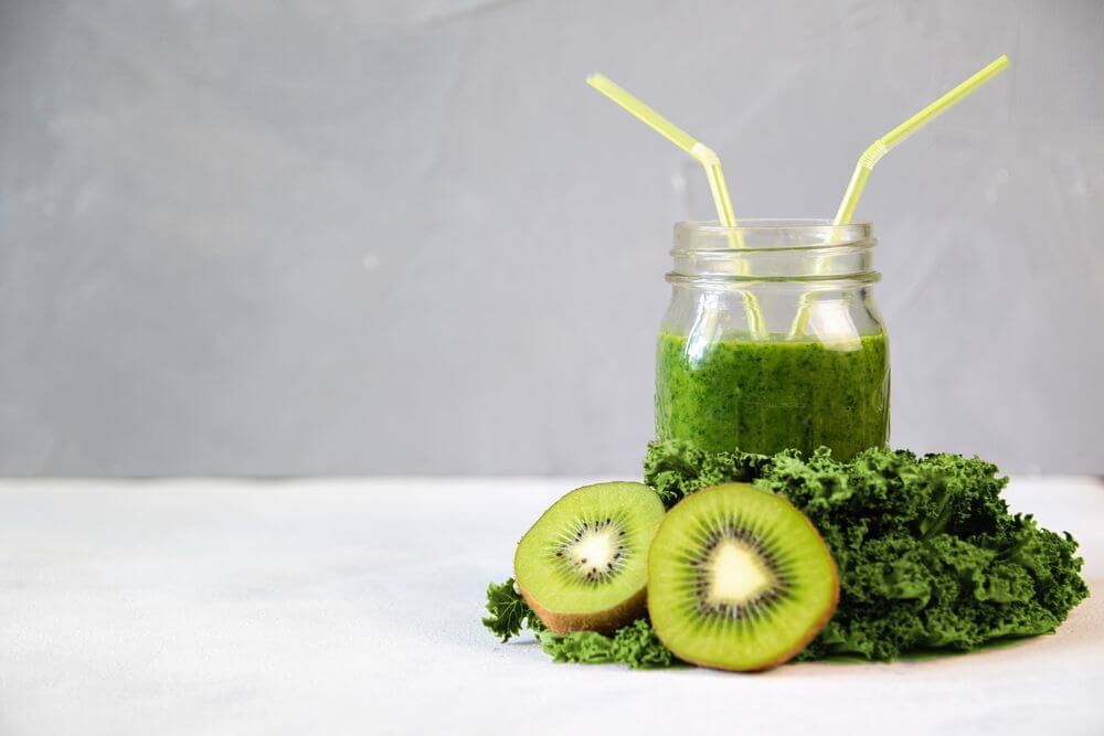 Kale Almond Milk Smoothie