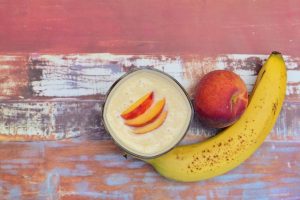 Peach Moringa Smoothie