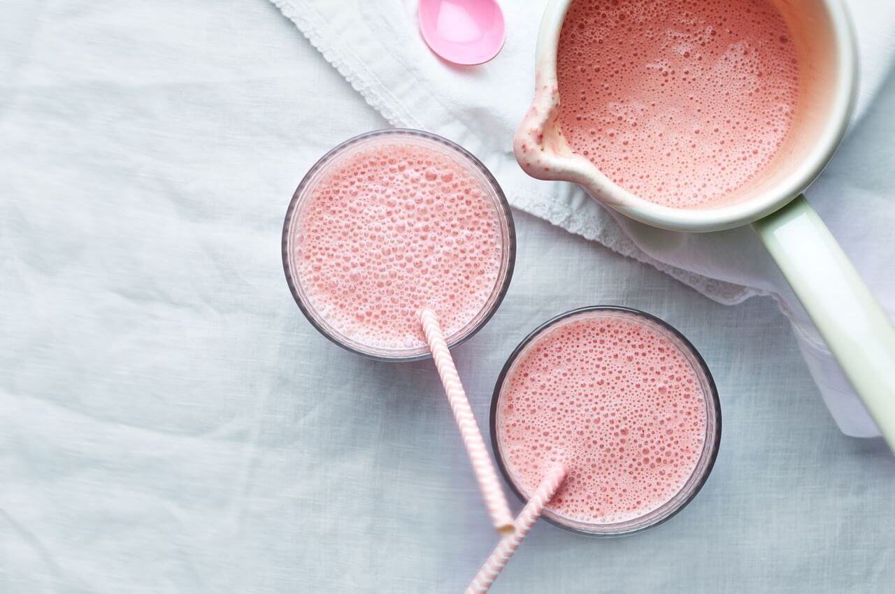Strawberry Yogurt Nutribullet Smoothie