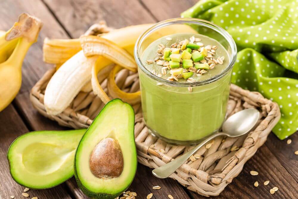 Banana Avocado Smoothie without Yogurt