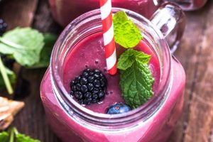 Berry NutriBullet Smoothie