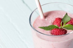 Raspberry Smoothie without Yogurt