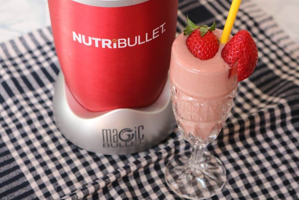 Strawberry Banana Nutribullet Smoothie