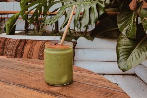 Spinach Smoothie for Clear Skin