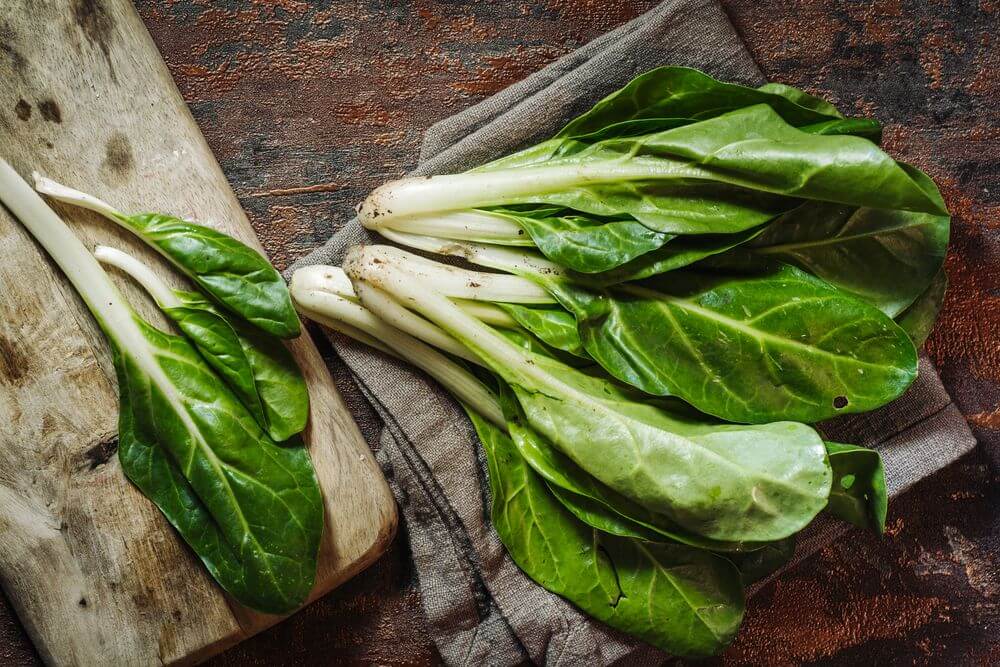 Swiss Chard Leaves