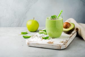 Oatmeal Avocado Green Smoothie
