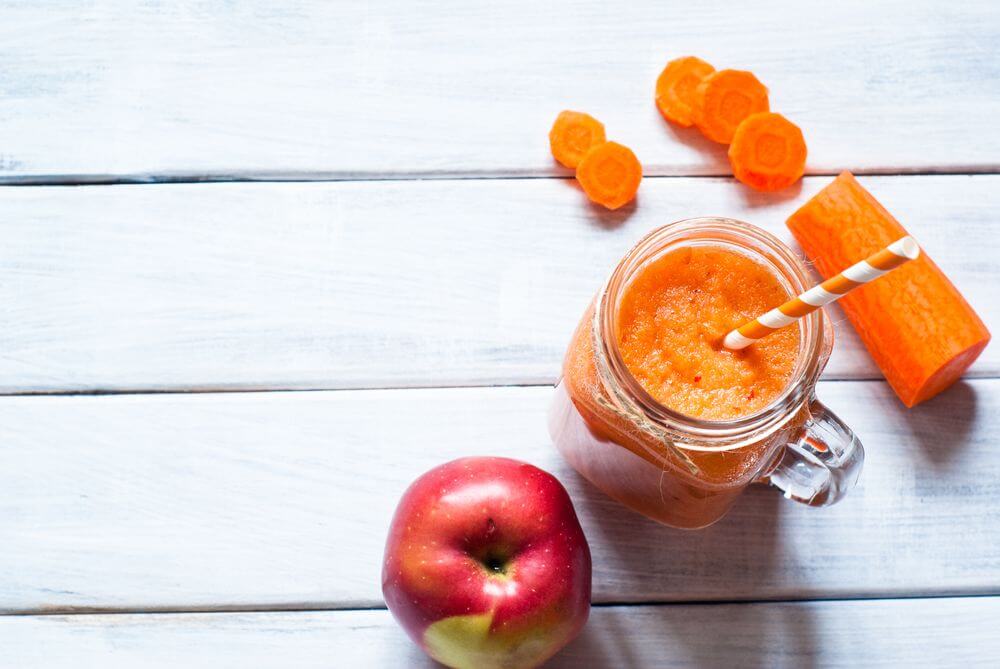 Orange Carrot Smoothie for Eye Health