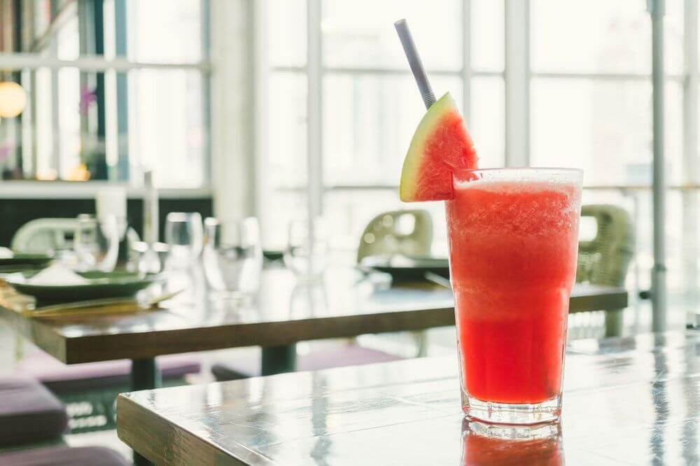 Alkaline Watermelon Juice