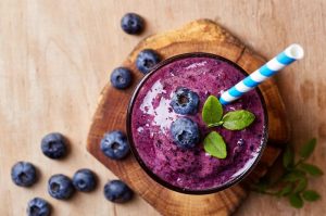 Blueberry Hemp Smoothie