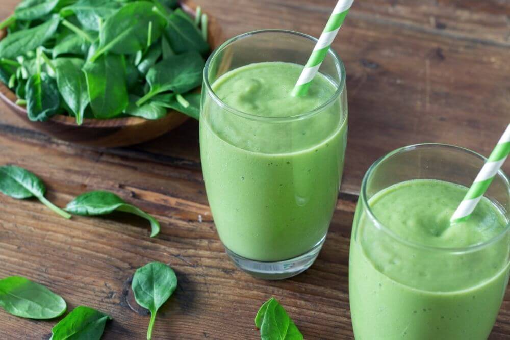 Spinach Smoothie for Six-Pack Abs
